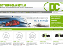 Tablet Screenshot of distribuidoracastelar.com